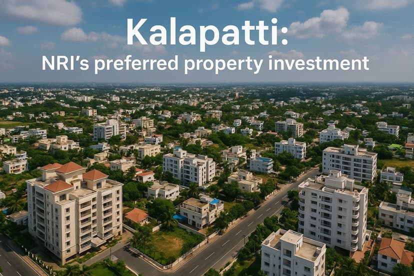 Why NRIs Prefer Kalapatti For Long Term Property Investment