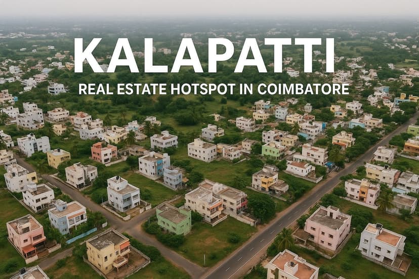 Why Kalapatti Is The Next Real Estate Hotspot In Coimbatore