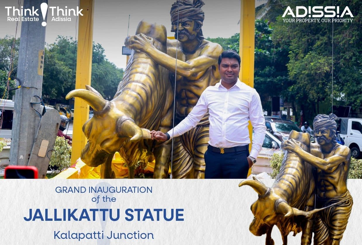 Jallikattu Statue
