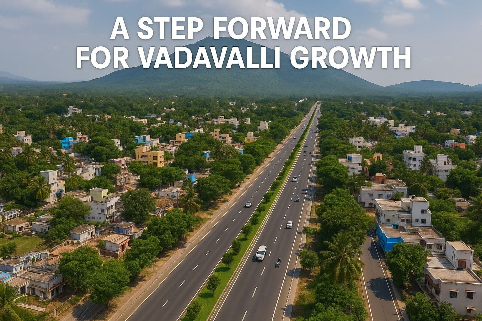 Major Road Expansion Announced: Vadavalli to Marudhamalai Temple to Become a Four-Lane Stretch