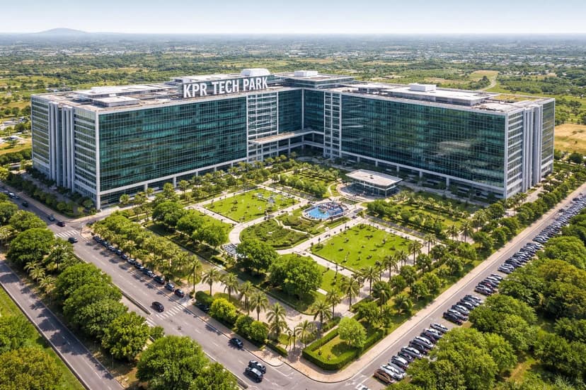 Big Update for Neelambur: KPR Tech Park Signals the Next IT Corridor