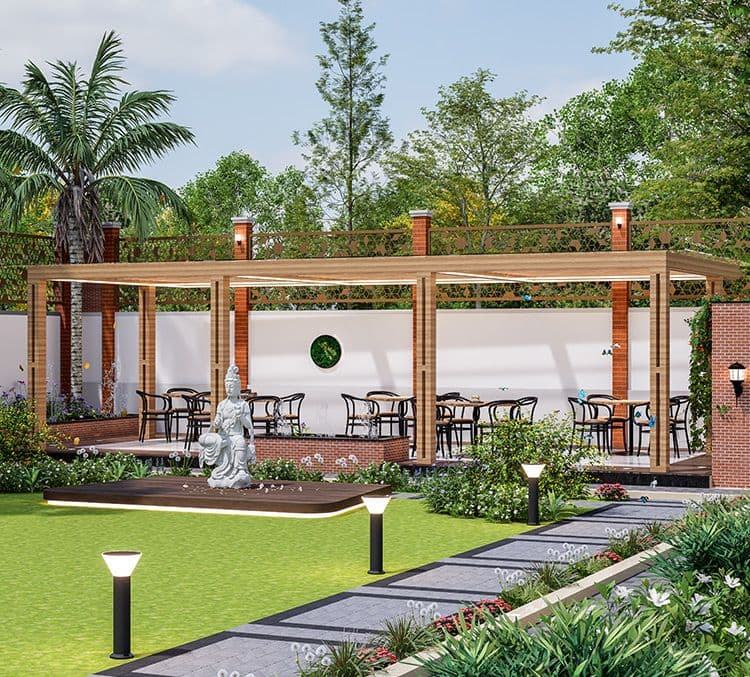 Outdoor Party Lawn