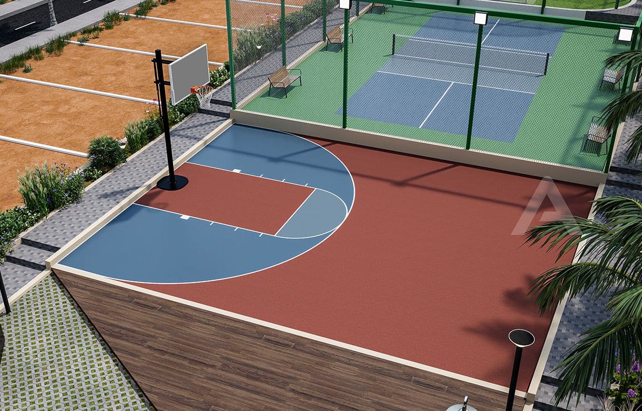 Basket ball court