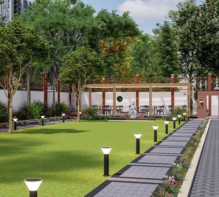 Party Lawn Area