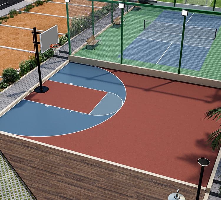 Basket ball court